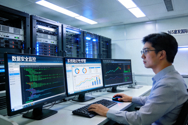 365速发国际安全技术团队监控平台数据安全和系统稳定性的工作场景